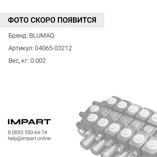 04065-03212 Стопорное кольцо BLUMAQ