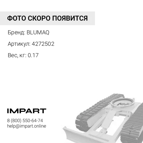 4272502 БОЛТ BLUMAQ