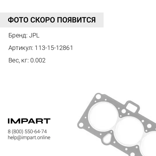 113-15-12861 УПЛОТНИТЕЛЬНОЕ КОЛЬЦО JPL