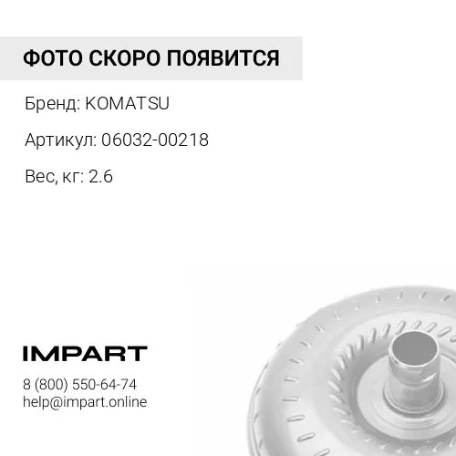 06032-00218 ПОДШИПНИК