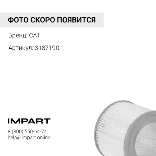 3187190 Фильтр воздушный CAT