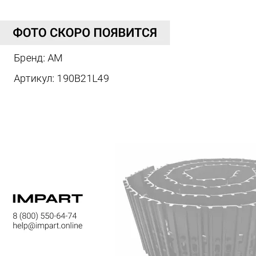 190B21L49 Гусеница в сборе