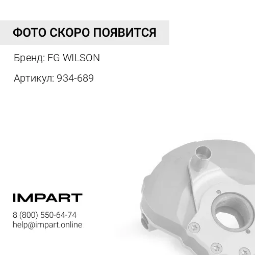 934-689 Демпфер крутильных колебаний 934-689 (921/48 982-425) FG WILSON