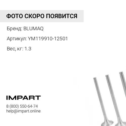 YM119910-12501 Воздухоочиститель в сборе BLUMAQ
