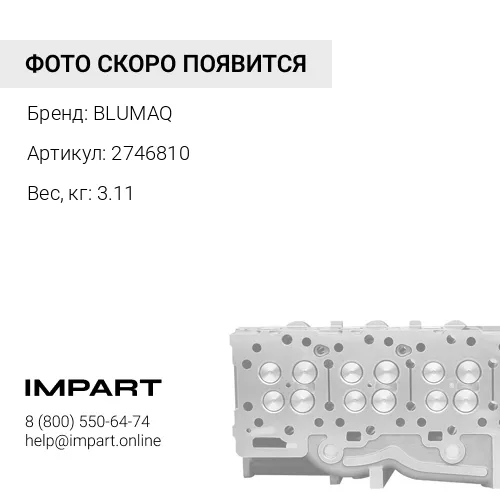2746810 ТОРЦОВАЯ ГОЛОВКА В СБОРЕ - BLUMAQ