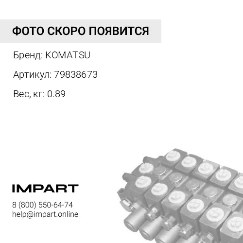 79838673 РЕМКОМПЛЕКТ KOMATSU