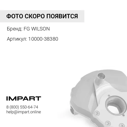 10000-38380 Болт крепления демпфера / BOLT METRIC АРТ: 10000-38380 FG WILSON