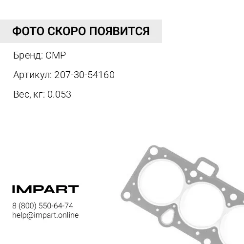 207-30-54160-NOK Уплотнение CMP