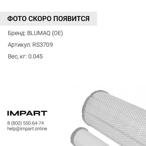 ВОЗДУШНЫЕ ФИЛЬТРЫ RS3709 BLUMAQ (OE)