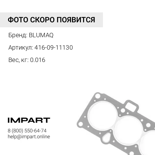 416-09-11130 Пылезащитное уплотнение BLUMAQ
