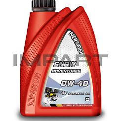 Масло моторное NERSON OIL 4T SnowАdventures synthetic 0W-40 1л (снегоходы) Nerson