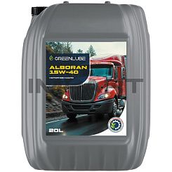 Масло моторное Greenlube Alboran 15W-40 CI-4/SL(20 л) GREENLUBE
