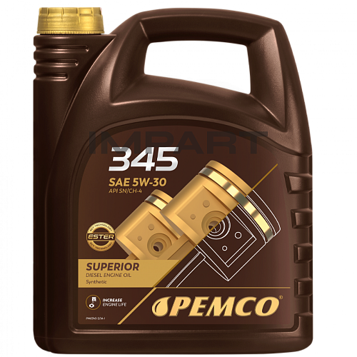 Масло моторное PEMCO 345 SAE 5W-30 (5литр)