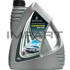 Масло моторное Greenlube Winrace 5W-40 SN/CF; ACEA A3/B4 (4 л) GREENLUBE
