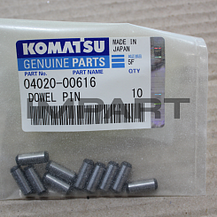 04020-00616 УСТАНОВОЧНЫЙ ШТИФТ KOMATSU