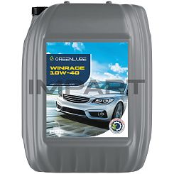 Масло моторное Greenlube Winrace 10W-40 SN/CF; ACEA A3/B4 (20 л) GREENLUBE