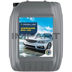 Масло моторное Greenlube Winrace 5W-40 SN/CF; ACEA A3/B4 (20л) GREENLUBE